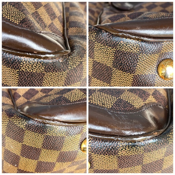Authentic Louis Vuitton Damier Ebene Verona Handbag - Picture 9 of 17